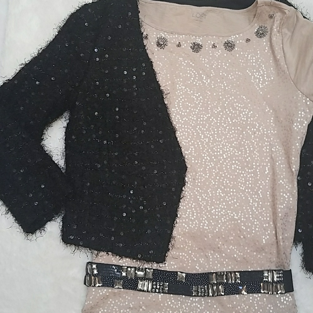 Loft embellished shirt